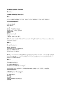 Programming with Infobasic Language | PDF | Array Data Structure ...