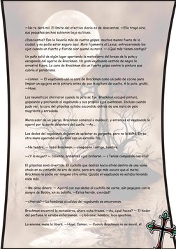 —No te dará mil. El límite del efectivo diario es de doscientos. —Ella tragó aire, 
sus pequeñas pechos subieron bajo su