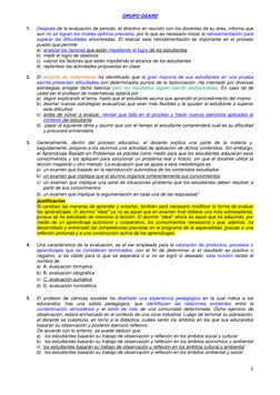 1 
 
GRUPO GEARD 
 
1. 
Después de la evaluación de periodo, el directivo en reunión con los docentes de su área, informa que