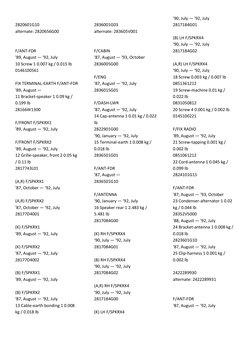 Nissan Pathfinder/Terrano Parts Catalog | PDF | Screw | Motor Vehicle