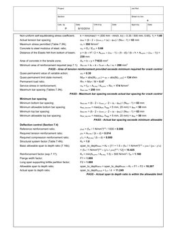 Project 
  
Job Ref. 
  
Section 
  
Sheet no./rev. 
  4   
Calc. by 
P 
Date 
8/10/2014 
Chk'd by 
  
Date 
  
App'd by