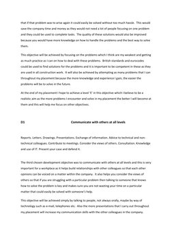 that if that problem was to arise again it could easily be solved without too much hassle.  This would 
save the company time
