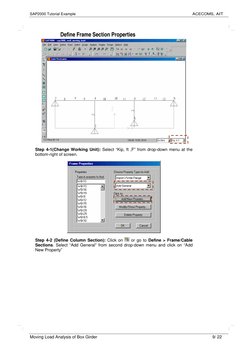 Moving Load Analysis in SAP2000 | PDF | Euclidean Vector | Teaching ...