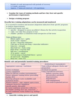 Examine the types of training methods and how they best suit specific 
performance requirements 
 
 Design a training
