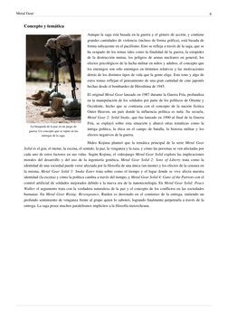 (http://es.wikipedia.org/w/index.php?title=Archivo%3AUSMC-05958.jpg)Metal Gear
6
Concepto y temática
La búsqueda de la paz e