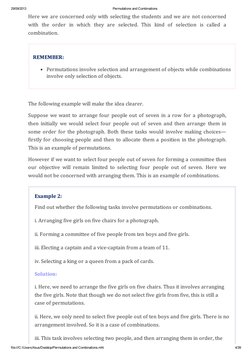 29/09/2013
Permutations and Combinations
file:///C:/Users/Asus/Desktop/Permutations and Combinations.mht
4/39
Here we are con