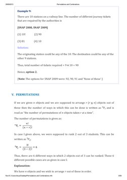 29/09/2013
Permutations and Combinations
file:///C:/Users/Asus/Desktop/Permutations and Combinations.mht
9/39
Example 9:
Ther