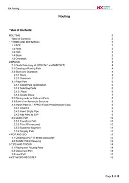 NX Routing Quick Start Guide | PDF | Directory (Computing) | Software