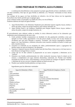 Chamanismoargentina.com 
Qorikancha (Bs. As.) – Caminos de Amor (Córdoba) 
Página 1 
 
 
 
 
COMO PREPARAR TU PROPIA AGUA F