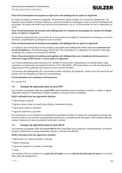 ES 2500-F
Instrucciones de Instalación y Funcionamiento
XFP-PE4-6 | AFLX-PE4-6 | VUPX-PE4-6
103
Para el funcionamiento de equ