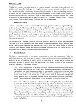 Cordon and Search Operations Explained | PDF | Reconnaissance | Military