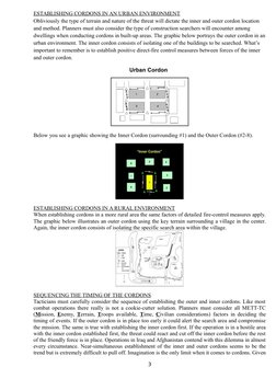 Cordon and Search Operations Explained | PDF | Reconnaissance | Military