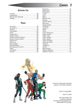 CONTENTS  3
SUPPORTING CAST
Civilians ..................................................................49
Combatants .......