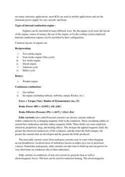 are many stationary applications, most ICEs are used in mobile applications  (http://en.wikipedia.org/wiki/Transport)and are