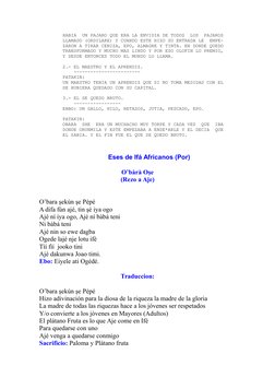 HABIA  UN PAJARO QUE ERA LA ENVIDIA DE TODOS  LOS  PAJAROS 
LLAMADO (ORDILARE) Y CUANDO ESTE HIZO SU ENTRADA LE  EMPE- 
ZARON