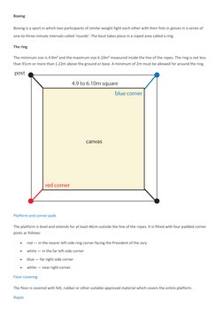 Boxing 
Boxing is a sport in which two participants of similar weight fight each other with their fists in gloves in a series
