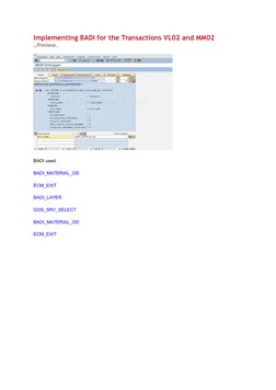 Implementing BADI in SAP ABAP Tutorial | PDF | Digital Technology ...