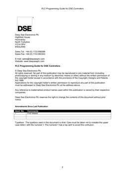 PLC Programming Guide For Dse Controllers | PDF | Timer | Icon (Computing)