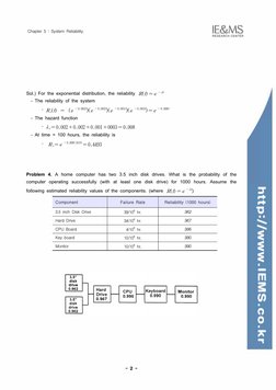 System Reliability For Circuit Example Answers.pdf Chapter 5. System Reliability and Reliability Prediction.: Problems ...