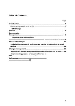 Table of Contents
Page
Introduction ......................................................................................4
M