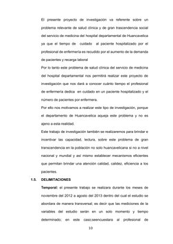 El  presente  proyecto  de  investigación  va  referente  sobre  un
problema relevante de salud clínica y de gran trascendenc