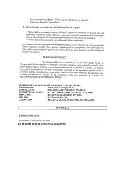 En el punto III de la sentencia, resuelven:
