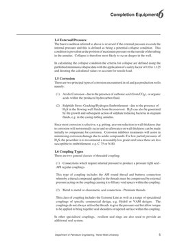 66
 Department of Petroleum Engineering,  Heriot-Watt University
5
Completion Equipment
1.4 External Pressure
The burst condi