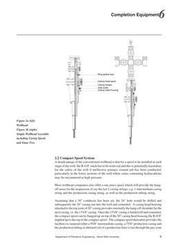 66
 Department of Petroleum Engineering,  Heriot-Watt University
9
Completion Equipment
              
Ring gasket seal
Casin