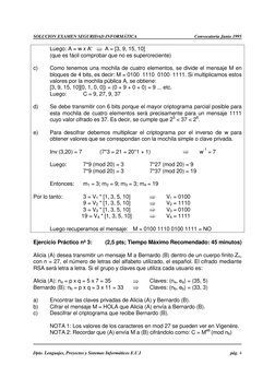 SOLUCION EXAMEN SEGURIDAD INFORMÁTICA 
Convocatoria Junio 1995 
 
 
  
 
Dpto. Lenguajes, Proyectos y Sistemas Informáticos E