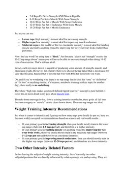  
5-8 Reps Per Set = Strength AND Muscle Equally 
 
8-10 Reps Per Set = Muscle With Some Strength 
 
10-12 Reps Per Set =