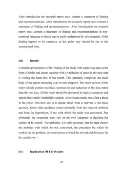 Research Methodology - Report Writing | PDF | Citation | Comma