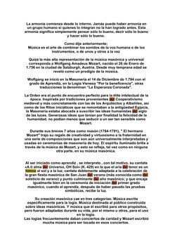La armonía comienza desde lo interno. Jamás puede haber armonía en 
un grupo humano si quienes lo integran no la han logrado