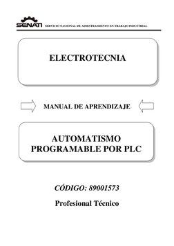 SERVICIO NACIONAL DE ADIESTRAMIENTO EN TRABAJO INDUSTRIAL 
 
 
 
 
 
 
 
 
 
 
 
 
 
 
 
 
MANUAL DE APRENDIZAJE