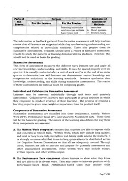 DO - s2015 - 08 - Classroom Assessment For K To 12 | PDF