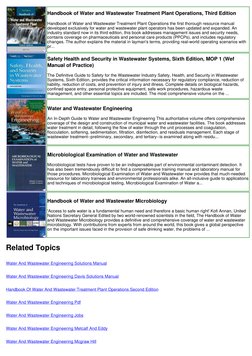 Water and Wastewater Calculations Manual | PDF | Sewage Treatment ...
