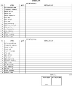 Security Patrolling Checklist.pdf Security Patrol Checklist Template | PDF