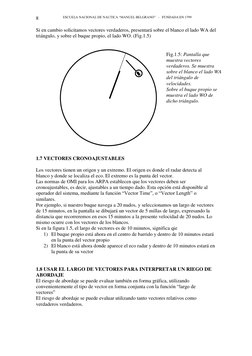 ESCUELA NACIONAL DE NAUTICA “MANUEL BELGRANO”   -   FUNDADA EN 1799 
8 
Si en cambio solicitamos vectores verdaderos, present
