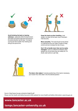 Safe Manual Handling Techniques Guide | PDF | Sports