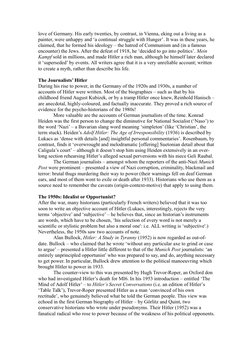 Historiography of Hitler Explained | PDF | Adolf Hitler | Nazi Germany