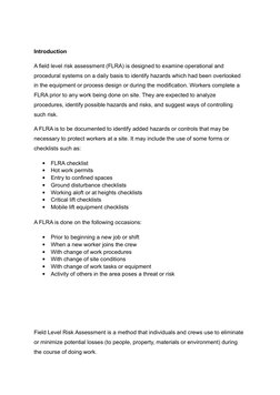 Daily Safety Task Instruction Guide | PDF | Risk Assessment | Risk