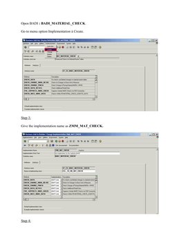 Implementing BADI in SAP ABAP Tutorial | PDF | Computers