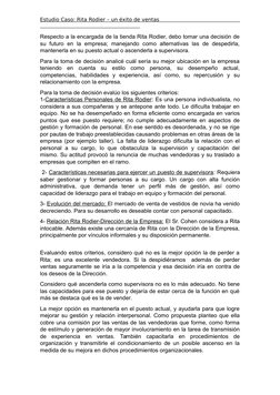 Estudio Caso: Rita Rodier – un éxito de ventas