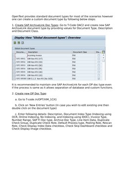 Configuring OpenText VIM Document Types | PDF | Menu (Computing ...