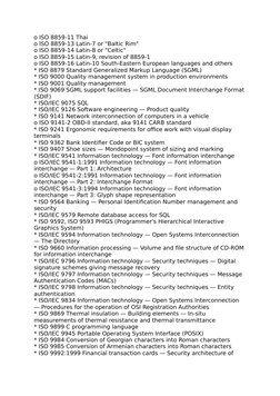 Iso All Standards List.pdf Comprehensive ISO Standards List | PDF | Screw | Reference