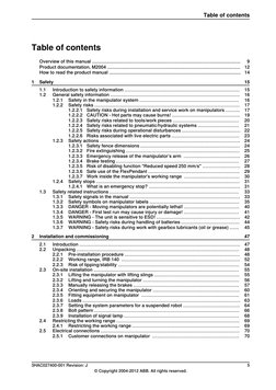 Table of contents
9
Overview of this manual .................................................................................