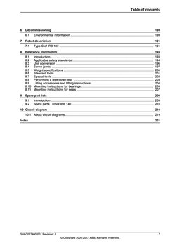 189
6
Decommissioning
189
6.1
Environmental information .....................................................................