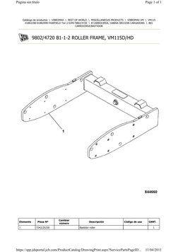 Catálogo de productos  \  VIBROMAX  \  REST OF WORLD  \  MISCELLANEOUS PRODUCTS  \  VIBROMAX VM  \  VM115 
01802290-01802999
