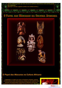 (http://www.web2pdfconvert.com?ref=PDF)ao "Culto Egúngún" nos mostra que é através da lembrança que a vida se faz presente.