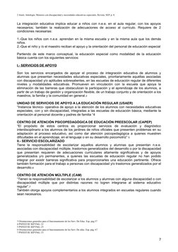 2 Ararú. Antología. Menores con discapacidad y necesidades educativas especiales. Revista. SEP. p. 8.
La integración educativ