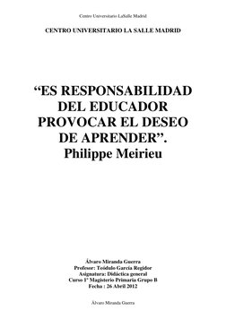 Centro Universitario LaSalle Madrid 
Älvaro Miranda Guerra 
CENTRO UNIVERSITARIO LA SALLE MADRID 
 
 
 
 
 
 
 
 
“ES RESPONS